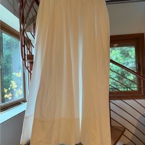 Free People White Maxi Skirt